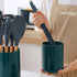 Ceramic Kitchen Utensil Holder for Countertop - Matte White, Space Saving Compact Rack for Cooking Utensils (#1)