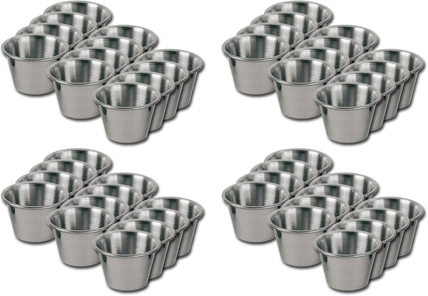 Individual Condiment Sauce Cups - 4 Dozen - 2.5 Ounce