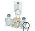 G.E.T. Chrome Metal Two Compartment Condiment Caddy - 4-22735 Metal Table Caddies Collection