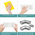 StorageRight Corner Shower Caddy, 3 Pack Adhesive Bathroom Accessories with Hooks, Soap Holder, No Drilling Organizer