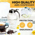 Zyntrytong Honey Dispenser,Honey Dispenser No Drip,ABS Honey Pot with Stand, Maple Syrup Honey Container, No Drip Syrup
