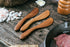 FAAY 7.5" Butter Spreaders, Eco-Friendly Teak Wood Condiment Knife Set of 4, Handy Peanut Jelly Spreaders