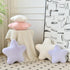 19.6" Xiashrk Star Pillow, Decorative Throw Pillows for Bed Couch, Star Shaped Pillow Plush Floor Cushions Room Decor