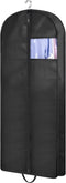 KIMBORA 54" Garment Bag for Travel, Gusseted Suit Bags for Men with Handles for Hanging Clothes Storage