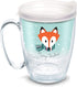 Tervis Christmas Holiday Fox Double Walled Insulated Tumbler Travel Cup, 16oz Mug, Made in USA
