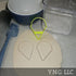SNOW CONE OUTLINE COOKIE CUTTER for Shaved Ice Frozen Dessert Summer Treat, Made in USA PR3766