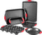 VEVOR Baking Pans Set, 6-Piece, Nonstick Carbon Steel Cookware Sheets & Trays,