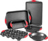 VEVOR Baking Pans Set, 6-Piece, Nonstick Carbon Steel Cookware Sheets & Trays,