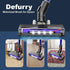 Upgraded Motorhead Vacuum Brush with Headlights for Dyson V7 V8 V10 V11, Motorized Head Replacement