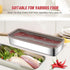 2 Pack Bacon Keeper Container, Cheese Container for Fridge, Stainless Steel Deli Containers with Lids for Refrigerator