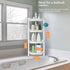 4 14.4 11.2 31.5 Inches, ELYKEN Tier Shower Caddy Organizer Shelf Corner, x x Rustproof, Plastic Shower Rack Stands