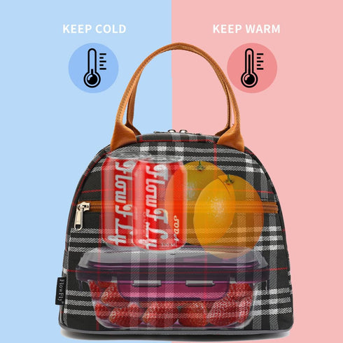 FlowFly Insulated Lunch Cooler Bag, Tote Bag Organizer for Women/Men