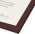 Americanflat 8.5x11 Diploma Frame with Shatter-Resistant Glass, Mahogany Document Frame