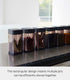 YAMAZAKI Home Spice Shaker Jar, Seasoning Container Bottle, Plastic, One Size, Black