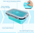 Guyuyii 4-Piece Collapsible Food Storage Containers, Foldable Silicone with Lids, Microwave, Freezer, Dishwasher Safe