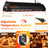 ATHCOHT 400W 60 12000H Bulb 2 Heat Lamp for Chickens Upgraded Large Chicken Coop Brooder Heater Carbon Fiber Waterproof