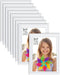 Langdon House 5x7 Picture Frames (White, 12 Pack), Contemporary Frame Set for Wall Mount or Table Top, Prosperity