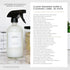 Clean-Modern White Bathroom Labels, Laundry & Cleaning Labels by Paper & Pear, Set of 36 Waterproof Labels