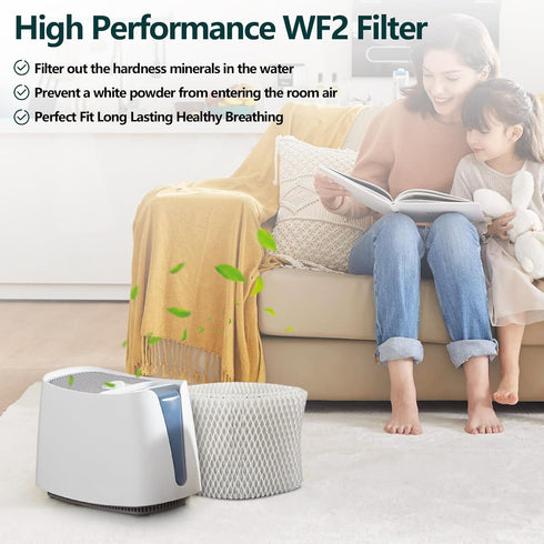 WF2 Humidifier Filter Replacement for Vicks & Kaz Starry Night Cool Mist Humidifier, 6 Pack