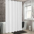 ALYVIA SPRING Waterproof Fabric Shower Curtain Liner, Standard Size 70x72, White with 3 Magnets