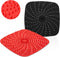 Upgrade Reusable Air Fryer Liners, 2 Size Options - 9 Inch Square, BPA Free Non-Stick Silicone Air Fryer Mats