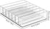 JessLab Eyeshadow Palette Makeup Organizer, Acrylic 7-Section Divided Storage for Bathroom Vanity Countertop,