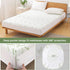 Queen Waterproof Mattress Protector, Rayon Bamboo Mattress Pad Cover, Soft Cooling Mattress Protection up to 21” Deep