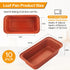 2-Pack 10In Loaf Pan, Nonstick Bread Pans, Banana Bread Pan, Bread Pans for Homemade Bread, Loaf Pan for Family