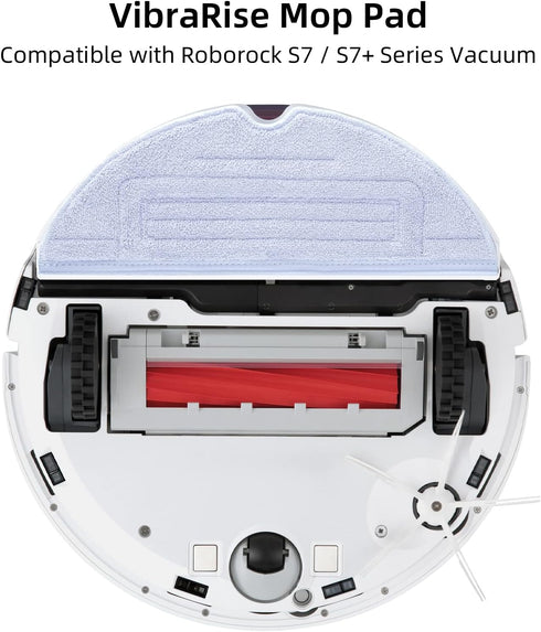 12 S7 S7+ S7 S7 S7 S7 S8 S8+ Pcs Mop Cloth Pad for Roborock / / MaxV / MaxV Plus / MaxV Ultra / Pro Ultra / / Robot