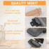 Sandwich Maker Pan, Double-Sided Nonstick Frying Pan, Grilled Cheese Maker for Breakfast, Black and Silver