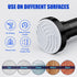 Ausemku Shower Curtain Rod 32 to 50 Inch, 1 Inch Diameter Non-Slip Spring Tension Rod, No Drilling Stainless Steel
