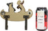 Ebros Whimsical Forest Creek Buddies Wall Hooks | Rustic Black Bear and Elk Moose Canoe 7" Wide Hanger Decor