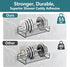 KaiwayInno 8 Pack Shower Caddy Adhesive Replacement, Strong Shower Shelf Adhesive Hooks for Corner Shelf Basket