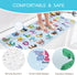 Slip-40 16 Inch, SHUCHING Baby Bath Mat for Tub Non X Kids Bathtub Mat Mold Free, Shower Mat Anti Slip for Bathroom