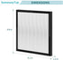 WK01234QPC Filters Replacement Compatible with Oreck Air Purifier Model WK10002QPC, 2 Packs Include Efficient Filter