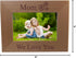 CustomGiftsNow Mom We Love You - Engraved Wood Picture Frame, Fits 4x6-inch Photo