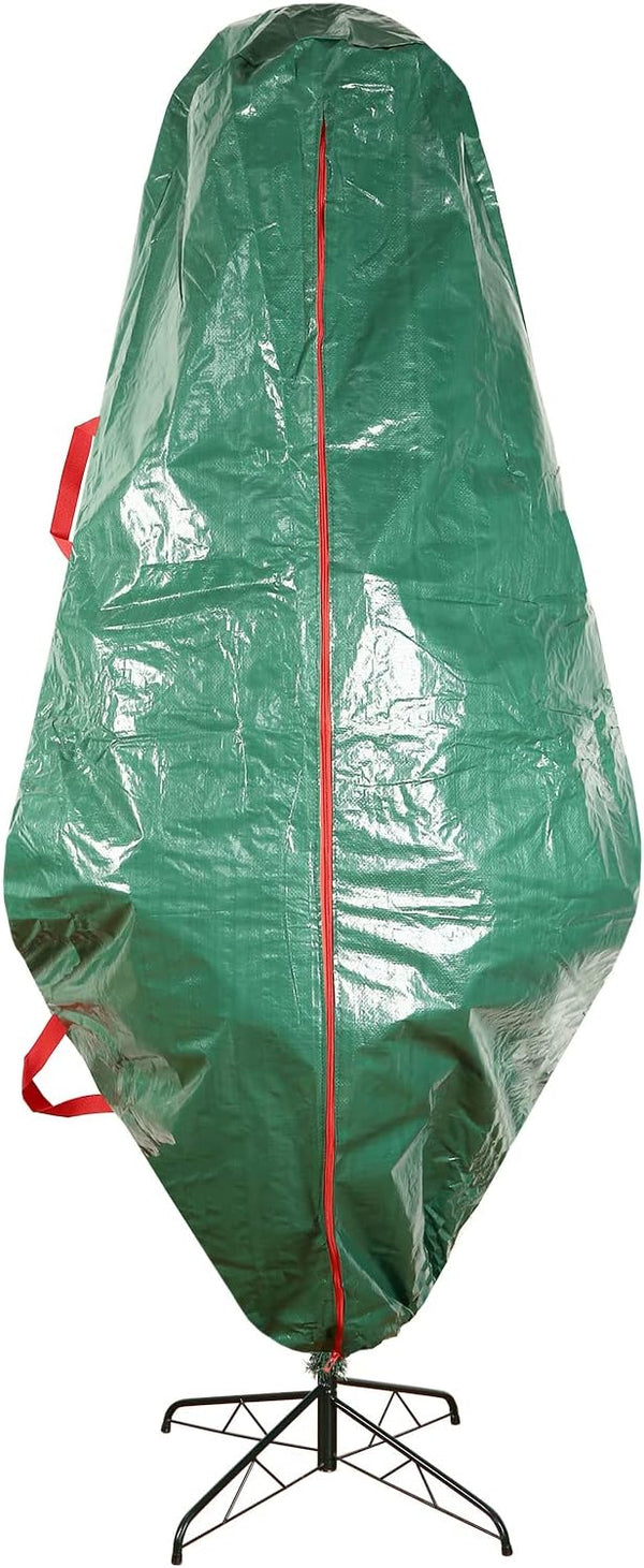 Sattiyrch Upright Christmas Tree Storage Bag - Tear Proof Material for Extra Durability, Holds up to 6 Foot Trees