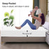 18'', 72'' 84'') California King Mattress Protector Waterproof, Fitted Sheet Style Breathable Mattress Cover with Deep