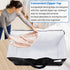 StorageRight Large Moving Bags Heavy Duty Storage Totes, 88L, 4 Packs, Collapsible Moving Supplies with Reinforced