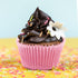 Baking Cups, 100 Pieces Pink Paper Cupcake Liners, Nonstick Muffin Molds for Parties