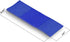 MT Products Royal Blue Self-Adhering Bond Paper Napkin Band - 1.5" x 4.25", Pack of 750