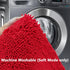 Bathroom Rugs Chenille 3-Piece Set, Extra Soft Absorbent Shag Mats, Machine Wash, Non-Slip Underside, Plush Carpet