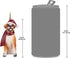 Design Toscano JH576303 Christmas Boxer Holiday Dog Ornaments, Full Color