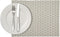Restaurantware-Speculo 16 X 12 Inch Woven Placemats, Set of 6 Rectangle Table Placemats - Easy to Clean