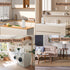 countertop, Paper Towel Holder Free-Standing Kitchen roll Holder for Kitchen Bathroom, Paper Towel Holder Stand