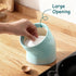 Counter Salt Pig, Dishwasher Safe Ceramic Salt Cellar Modern and Minimalist, Salt Pig Ceramic for Convenient Access