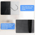 Legging Organizer for Closet, 20 Pockets Hanging Storage for Behind Door, Wardrobe, Clothes Storage (Black)