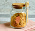 GABROC 4 Heart Brown Sugar Keeper Terracotta Sugar Saver Softener Disk Terra Cotta Keeper Disc