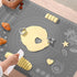 Silicone Pastry Mat Extra Thick Non-stick Baking Mat, 28" x 20" with Measurements for Rolling Dough, Kneading, Counter