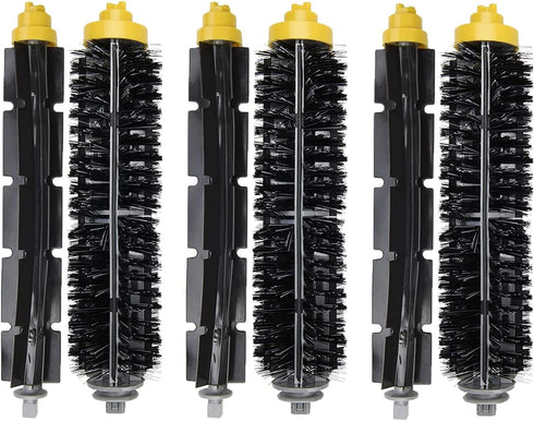 Replacement Parts for IRobot Roomba 600 & 700 Series, 3 Sets of Bristle & Flexible Beater Brushes for Vacuum Cleaner